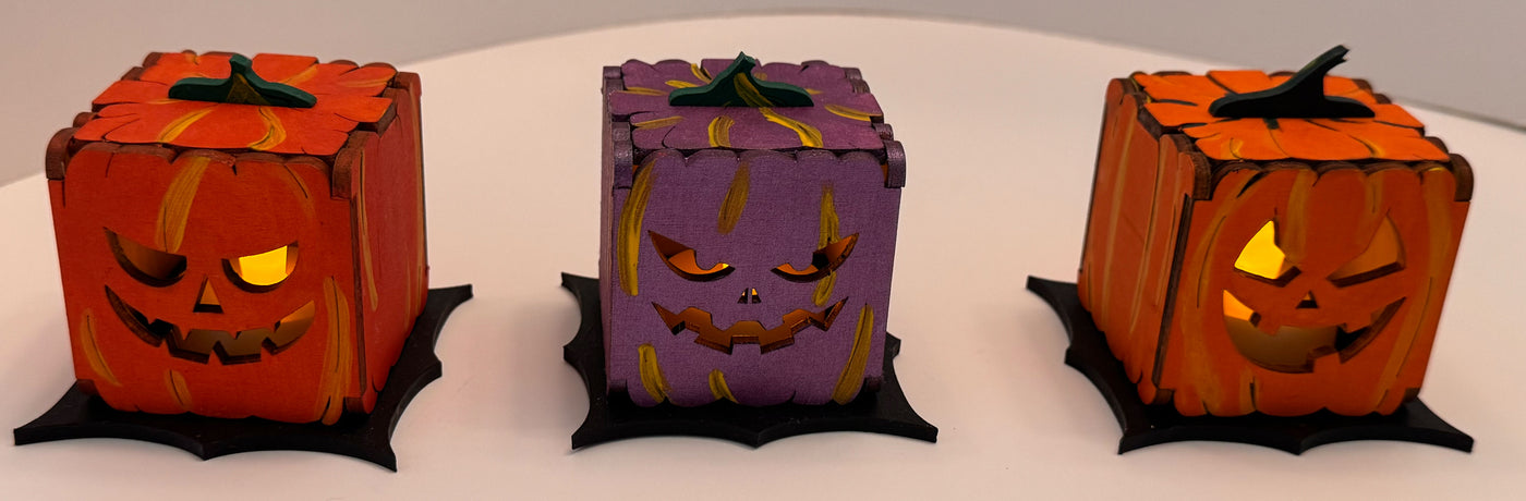 Decorative Pumpkin Tea lights