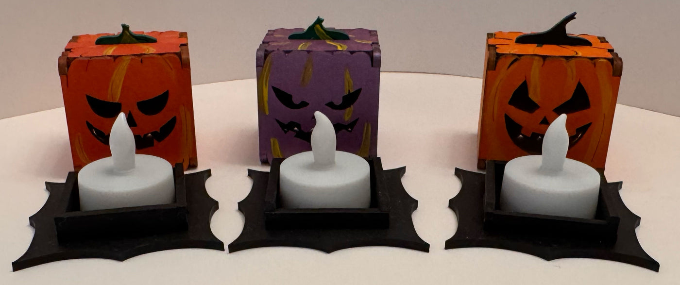 Decorative Pumpkin Tea lights