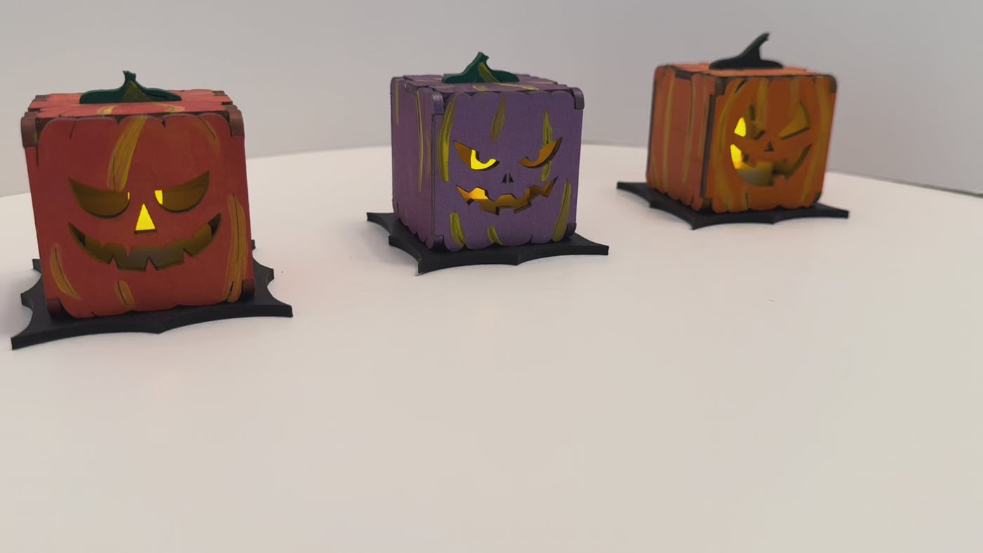 Decorative Pumpkin Tea lights