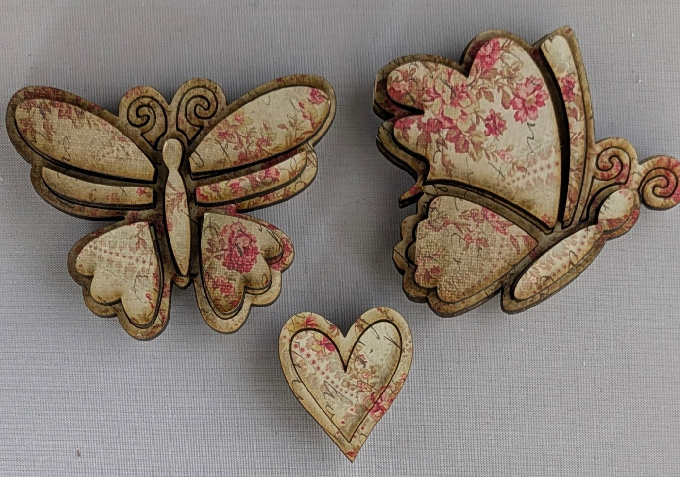 Butterfly Magnet Trio
