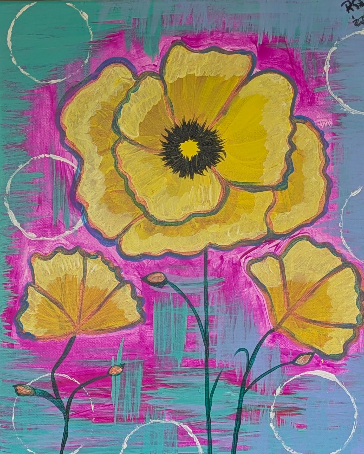 Vibrant Zinnias