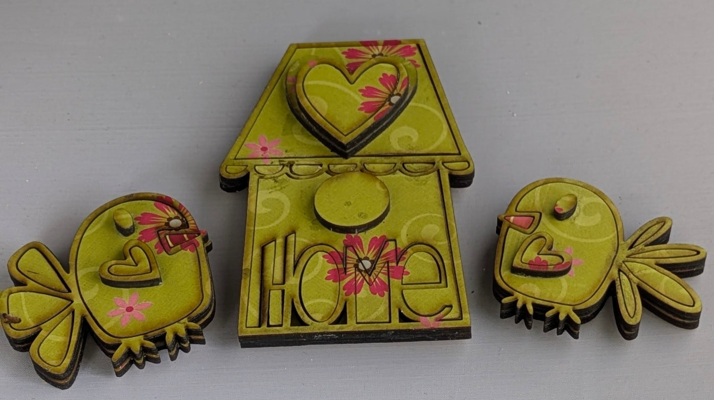 Birds Magnet Set
