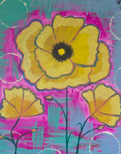 Vibrant Zinnias