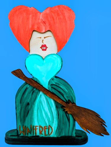 Hocus Pocus Magic - handmade home decor, handmade gifts online, unique handmade art, handmade wall art, acrylic on canvas paintings, handmade magnets, handmade signs for home, resin art wall decor, shattered glass art - Handmade For You