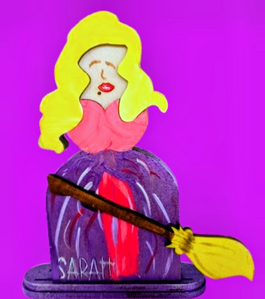 Hocus Pocus Magic - handmade home decor, handmade gifts online, unique handmade art, handmade wall art, acrylic on canvas paintings, handmade magnets, handmade signs for home, resin art wall decor, shattered glass art - Handmade For You