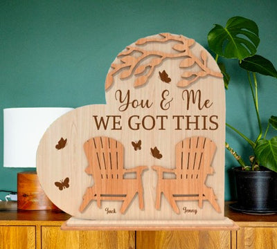 Adirondack Grow Old With You-Customizable