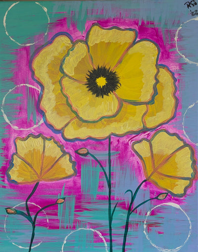 Vibrant Zinnias